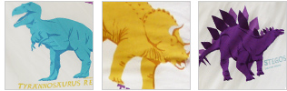 兒童防塵螨睡袋-恐龍家族款